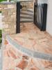 03 - Non ti scordar di me, abitare rivestimenti, , bergamo, abitare pavimenti, textured, thoughtless, mixed luserna stone, pink quarzite, homes, opus incertum, stairs, ramps accessible by vehicles, solid wood coverings