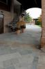 20 - Mattoni e pietra in cascina, abitare pavimenti, textured, abitare l’antico, brown quartzarenite, grey quarzarenite, homes, stone paving, stairs, all coverings