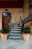 03 - Mattoni e pietra in cascina, abitare pavimenti, textured, abitare l’antico, brown quartzarenite, grey quarzarenite, homes, stone paving, stairs, all coverings